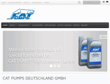 Tablet Screenshot of catpumps.de